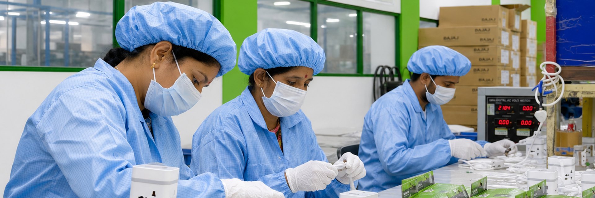 Hi-Tech production line