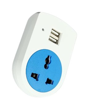 One Socket with 2 USB